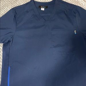 Koi Lite Navy Blue Scrub Set